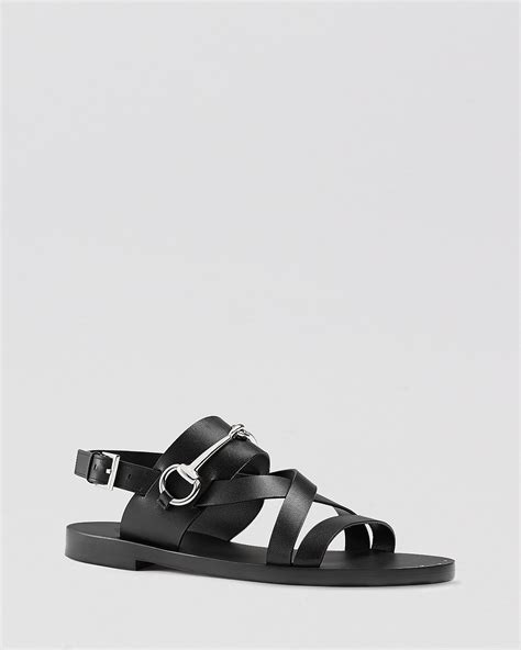 gucci stripe strap sandal|gucci juliette strappy flat sandals.